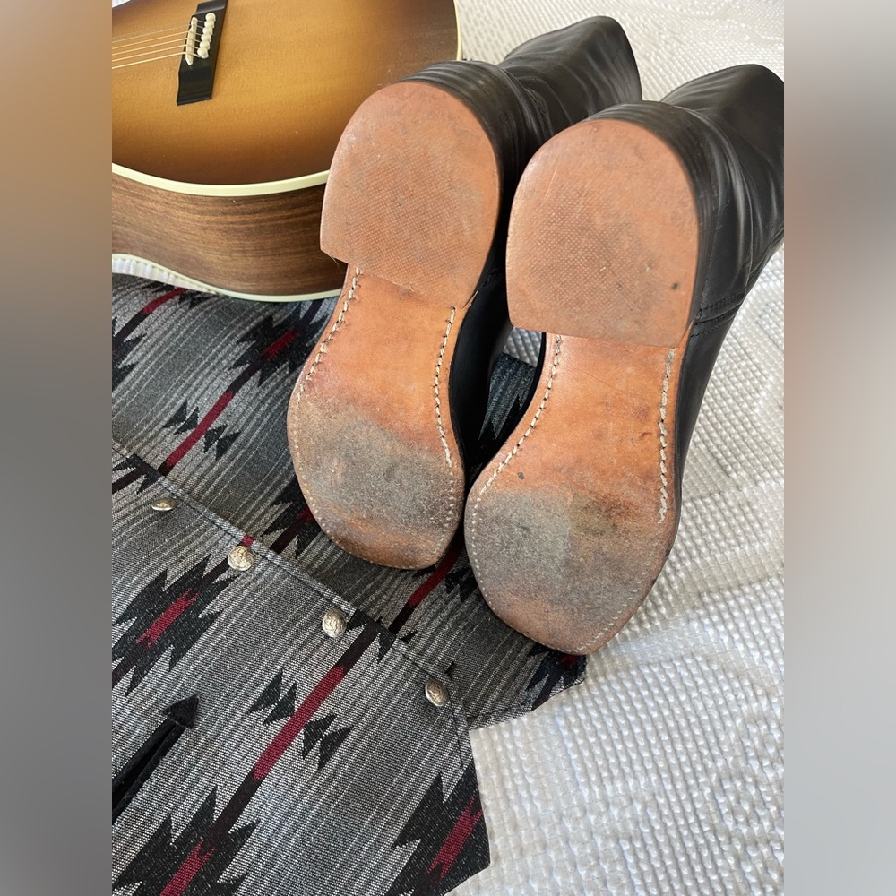 FRYE | Black Campus Boots 14L - Picture 6 of 8